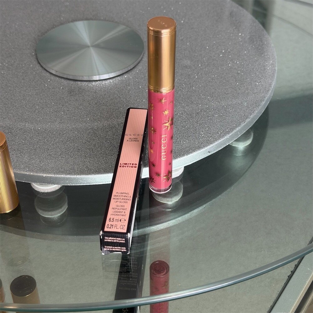 Gucci Plumping Lip Gloss 07 Mina Rosewood Limited Edition Full Size BNIB